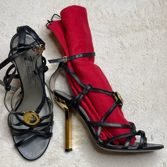 VERSACE COLLECTION SANDALS MADE IN ITALY - Picture 10 of 10